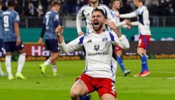 2. Fußball-Bundesliga: Hamburger SV verspielt 2:0-Führung gegen Schalke 04