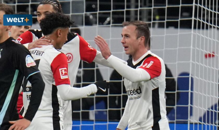 Jubilar Götze schießt die Eintracht zum Sieg gegen Bremen und auf Platz 2