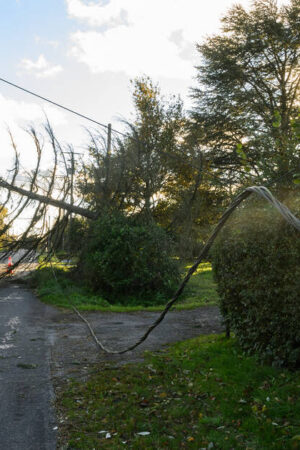 Tempête Caetano : 10 000 foyers encore privés d’électricité en Normandie et Pays de la Loire, six départements en vigilance orange