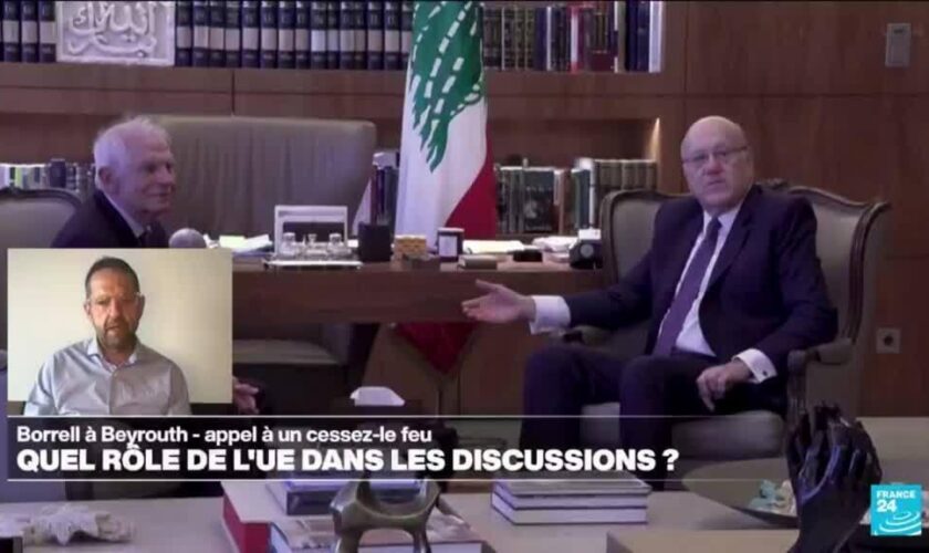 Liban : Josep Borrell à Beyrouth, quel rôle de l'UE dans les discussions ?