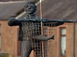 Controversial statue of 'haaf-netter' fisherman in Scottish Border town to be scrapped and melted down - after years of ridicule and vandalism