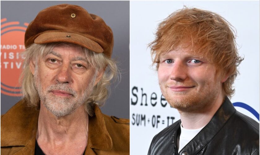 Bob Geldof responds to Ed Sheeran statement on Band Aid song ‘Do They Know It’s Christmas?’