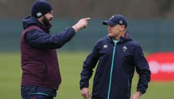 Andy Farrell will not shy away from Lions talk as Ireland prepare for Australia