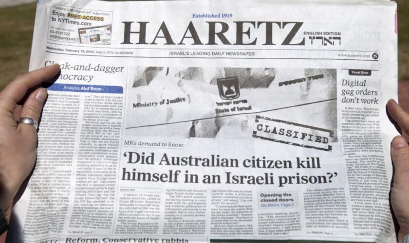 En Israël, le gouvernement Nétanyahou “tente de faire taire” le journal “Ha’Aretz”