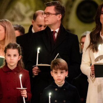 Prinzessin Kate beim weihnachtlichen Gottesdienst in der Westminster Abbey im Dezember 2023.