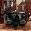 Police probe launched after tractor driver sent waves of Storm Bert floodwaters smashing through shop windows while speeding through Worcestershire town