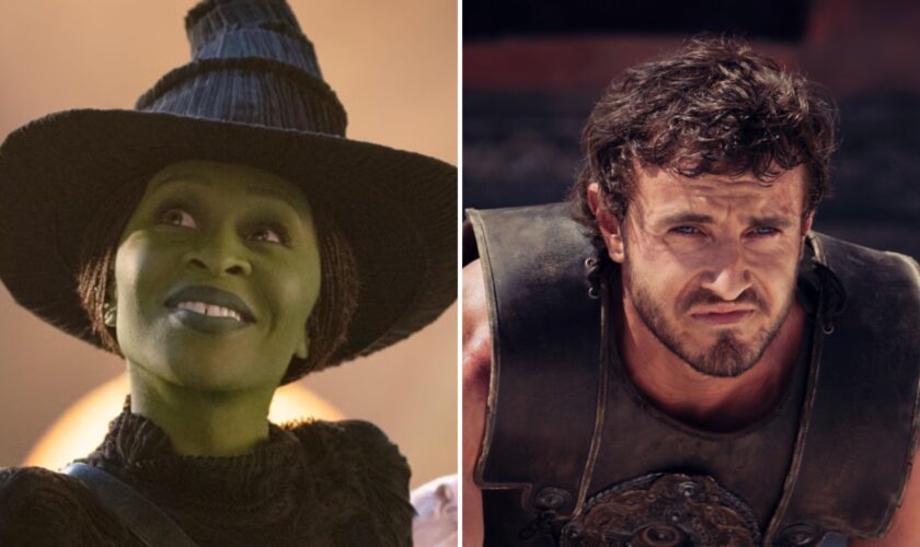 No Barbenheimer: Wicked and Gladiator 2 succeed but ‘Glicked’ fails to match last year’s blockbuster mash-up