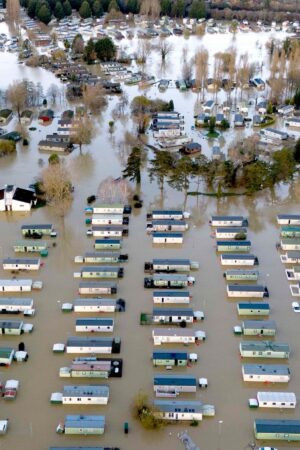 Met Office 'committed to learning lessons' of Storm Bert after criticism