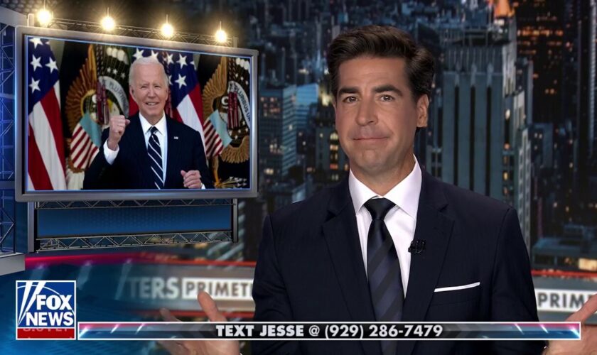 JESSE WATTERS: Before he waddles out the door, there's a Biden who needs a pardon