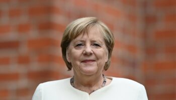 L'ex-chancelière allemande, Angela Merkel, le 3 octobre 2021.