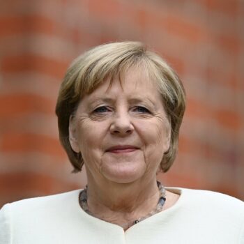 L'ex-chancelière allemande, Angela Merkel, le 3 octobre 2021.