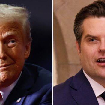 Trump dropped Matt Gaetz after complaining about high political cost of defending him