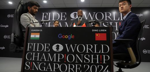 Schach-WM: Ding Liren vs. Dommaraju Gukesh - die zweite Partie im Liveticker