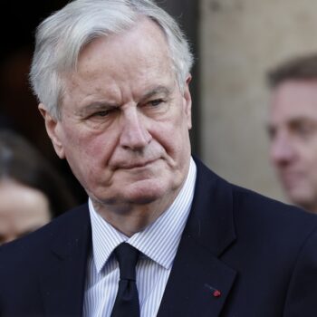 Le Premier ministre Michel Barnier le 22 novembre 2024 à Paris