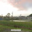 View of a pond off Interstate 95, Brunswick, Georgia, Nov 2024