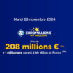 Résultat Euromillions (FDJ) : le tirage de ce mardi 26 novembre 2024, près de 208 millions d'euros en jeu