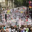 Anger as unions call for public sector workers to turn up to work wearing Palestinian colours during 'day of action'