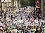 Anger as unions call for public sector workers to turn up to work wearing Palestinian colours during 'day of action'