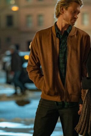 Chad Michael Murray und Britt Robertson im Netflix-Weihnachtsfilm "The Merry Gentlemen" (Start war am 20. November). Foto: Cr. K