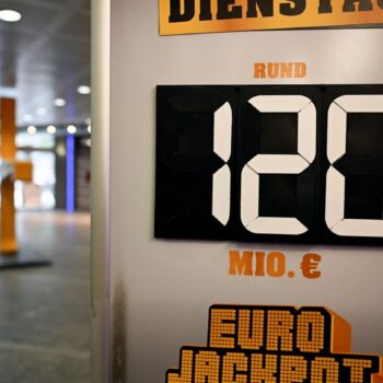 Der Höchstgewinn im Eurojackpot liegt bei 120 Millionen Euro. (Symbolbild) Foto: Federico Gambarini/dpa