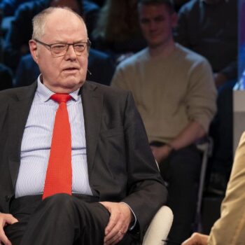 „Outsider“ – Ex-Kandidat Peer Steinbrück gibt seiner SPD und Scholz kaum noch Chancen