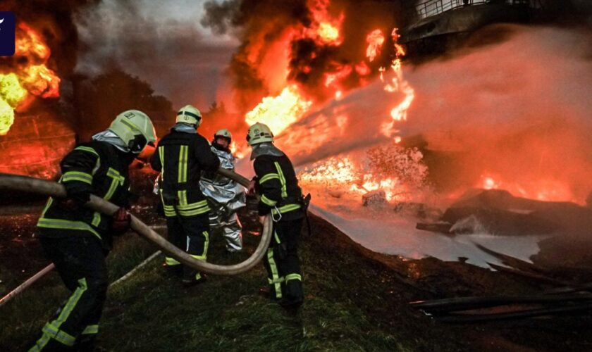 Die Nacht in der Ukraine: Ternopil kämpft mit Folgen von russischen Drohnenattacken