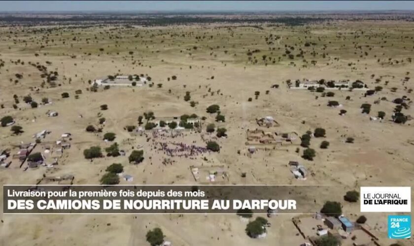 Darfour : des camions de nourriture de l'ONU atteignent un camp de déplacés, risque de famine accru