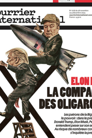 Autour de Donald Trump, Elon Musk et les oligarques de la tech