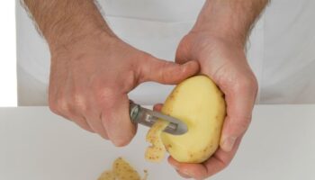 Man leaves people drooling with his giant roast potato recipe