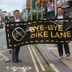 End of the road for £1.7m bike lane from hell: Hated scheme set to be scrapped after injuring cyclists and pedestrians and hammering small businesses (but it will cost more than a million to get rid of)