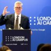 Artificial intelligence offers 'golden opportunity' to boost economy, Keir Starmer says