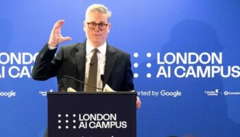 Artificial intelligence offers 'golden opportunity' to boost economy, Keir Starmer says