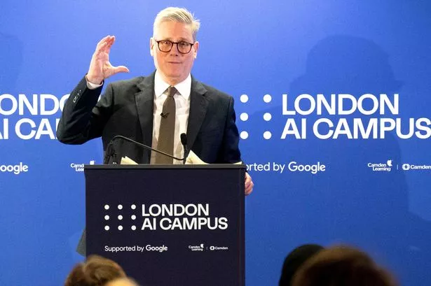 Artificial intelligence offers 'golden opportunity' to boost economy, Keir Starmer says