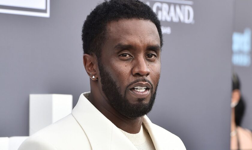 Music mogul and entrepreneur Sean 'Diddy' Combs arrives at the Billboard Music Awards, May 15, 2022, in Las Vegas. Pic: Jordan Strauss/Invision/AP