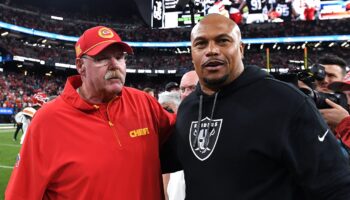 Raiders head coach Antonio Pierce calls Black Friday game with Chiefs 'best team in football vs. worst team'