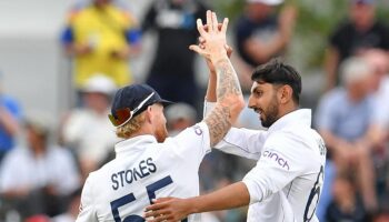 England find unlikely hero on promising day one in New Zealand