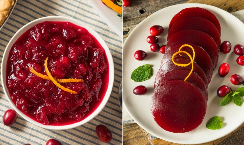 Thanksgiving food debate: Do you prefer homemade or canned cranberry sauce?