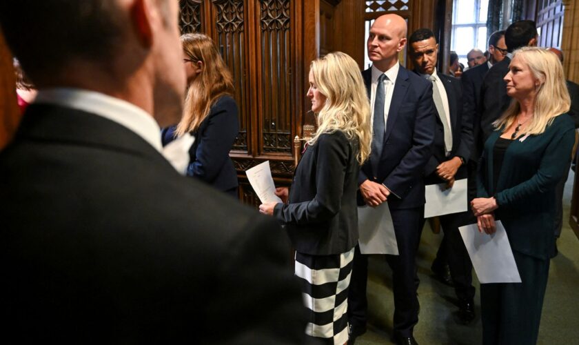 Kim Leadbeater waits to present the Assisted Dying Bill. File pic: House of Commons/Reuters