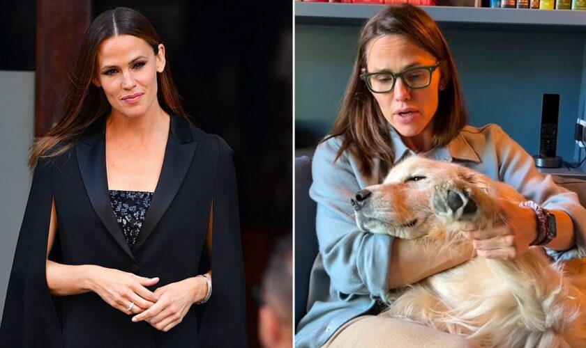 Jennifer Garner pens tearful tribute to beloved dog