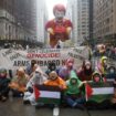 Annual Macy's parade disrupted by Gaza protest for second year running