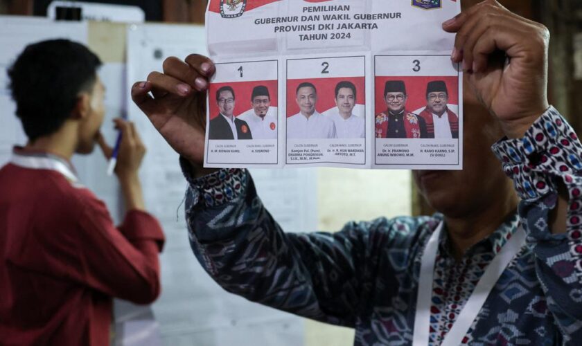 En Indonésie, la coalition du président Prabowo sort gagnante des élections régionales