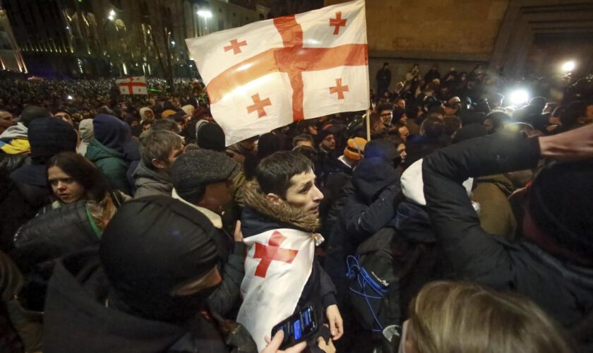 Georgien: Tausende protestieren nach Georgiens Absage an die EU