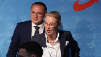 AfD-Chefs Weidel und Chrupalla: Brisante Forderungen im Wahlprogramm