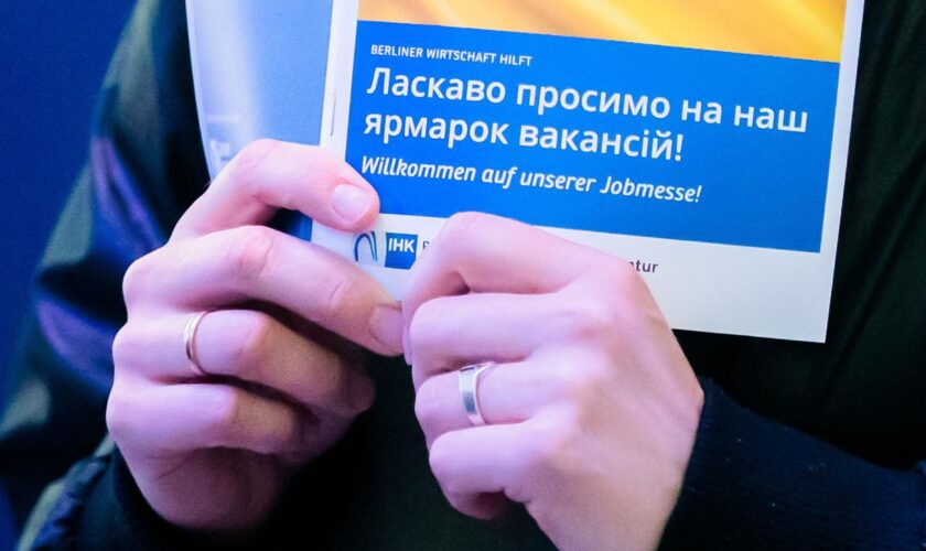 Arbeitsmarkt: Mehr ukrainische Flüchtlinge nehmen Arbeit auf