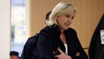 Marine Le Pen à Paris le 26 novembre 2024