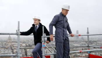 Réouverture de Notre-Dame : Emmanuel Macron a commencé sa dernière visite du chantier