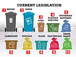 Major shake-up to bin collection to end 'Wild West' of council recycling and simplify how YOU separate household waste