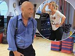 Watch the moment Gregg Wallace touches his crotch and declare he 'never wears underwear' during Strictly rehearsals - following the Masterchef host stepping down amid miscount probe