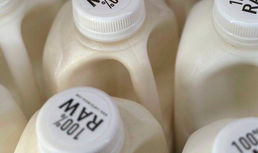 California suspends company’s sale of raw milk after new outbreak of bird flu