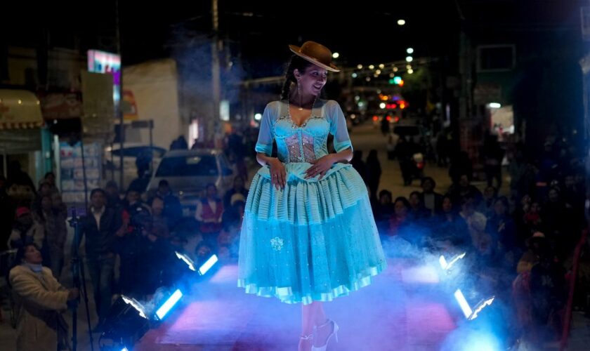 In Bolivia's scrappy highlands, proud Indigenous Cholas take the runway by storm